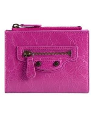 Balenciaga Le City Bifold Wallet - Pink