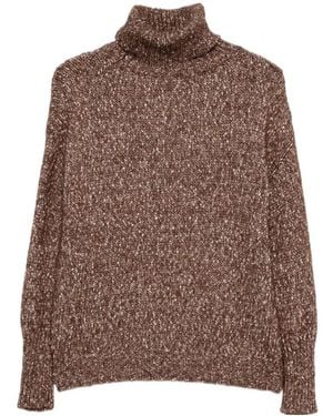 Baserange Long-Sleeved Sweater - Brown