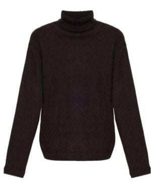 Lisa Yang Roll-Neck Jumper - Black