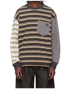 Song For The Mute Long-Sleeved Crewneck Sweatshirt - Grey