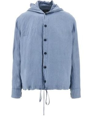 Emporio Armani Long Sleeve Jacket - Blue