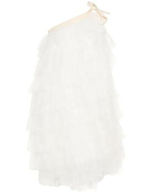 Uma Wang Aela Mini Dress - White