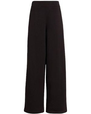 Lemaire Wool Blend Relaxed Large Trousers - Black