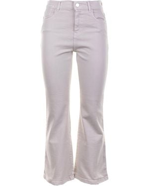 Marella Belt Loops Slacks - Grey