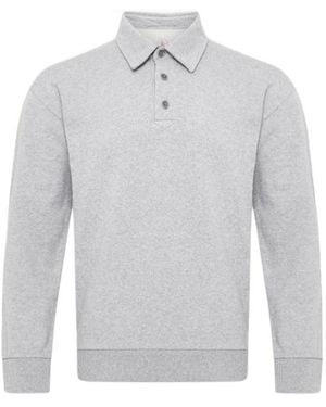JW Anderson Jw Anderson Rugby Long Sleeved Polo Shirt - Grey