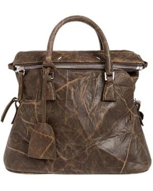 Maison Margiela 5Ac Soft Mini Tote Bag - Brown