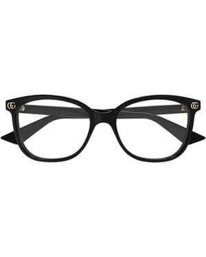 Gucci Eyewear Square Optical Glasses And Frames - White