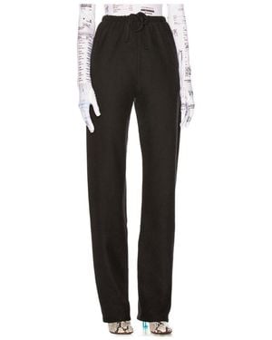 Vetements Hollowed-Out Casual Trousers - Black