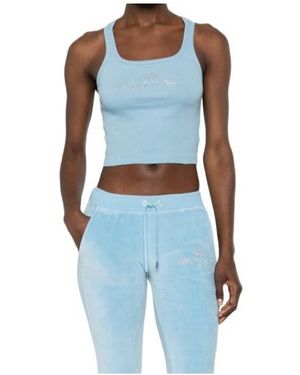 Sporty & Rich U-Neck Vest - Blue