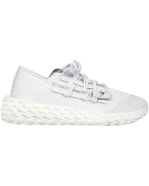 Giuseppe Zanotti Tie Low-Top Casual Trainers - White