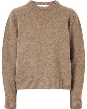 Rohe Mélange Wool-Blend Jumper - Natural