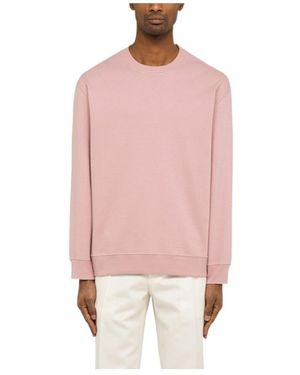 Brunello Cucinelli Cotton Jersey Sweatshirt - Pink