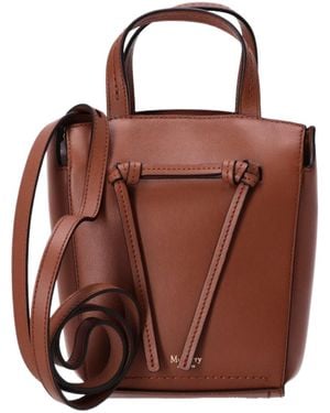 Mulberry Clovelly Small Top Handle Bag - Brown