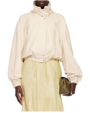 Nour Hammour Long-Sleeved Jacket - Natural