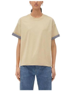 Bottega Veneta Crewneck Short-Sleeved T-Shirt - Natural