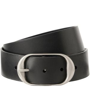 Nili Lotan Nili Leather Belt - Black