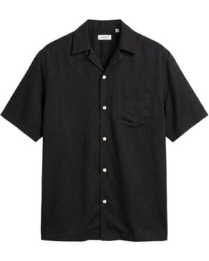 AllSaints Embroidered-Sun Motif Shirt - Black