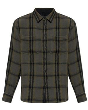 Rag & Bone Check Pattern Shirt - Green