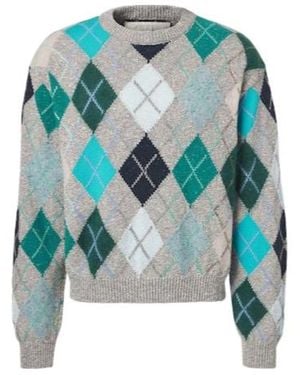 ERL Diamond Pattern Sweater - Blue