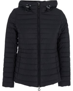 Tatras Hooded Quilted Puffer Jacket - Black