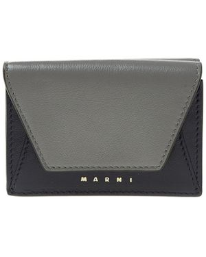 Marni Folding Wallet - Gray