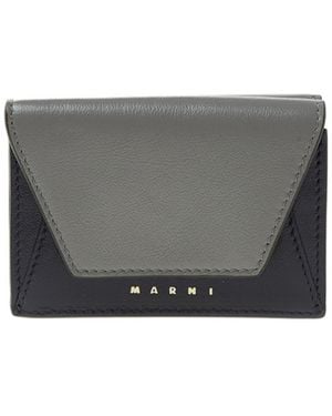 Marni Folding Wallet - Grey