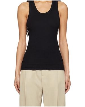 Wardrobe NYC Release 04 Ribbed Tank Top - Blue