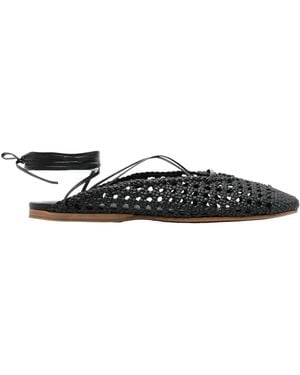 forte_forte Interwoven Sandals - White
