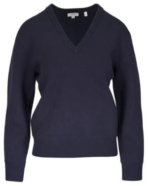 Vince V-Neck Sweater - Blue