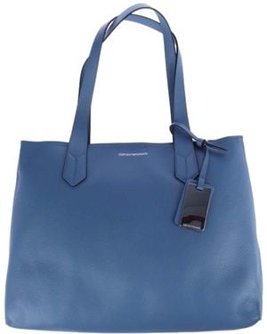 Emporio Armani Shopping Bag - Blue