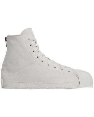Y-3 Nizzastar Hi Lace-Up Trainers - Grey