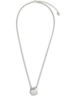 Ferragamo Ferragamo Vara Necklace - White