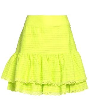 FARM Rio Layered Skirt - Yellow