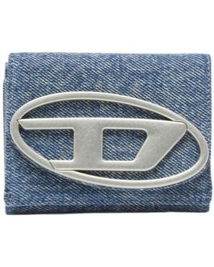 DIESEL 1Dr Tri Fold Coin Xs Ii Wallet - Blue