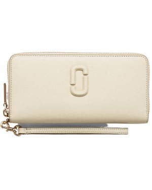 Marc Jacobs The Continental Zip-Up Wallet - White