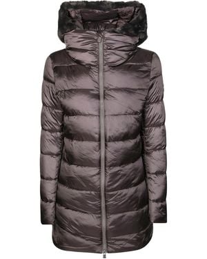 Save The Duck Matilda Puffer Jacket - Brown
