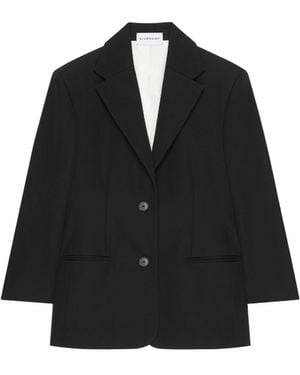 Givenchy Single Breasted Jacket - Black