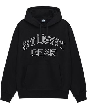 Stussy Gear Hoodie - Black