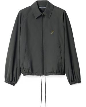Jacquemus Long-Sleeved Casual Jacket - Gray