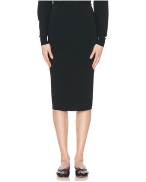 The Row Elastic Waist Skirt - Black