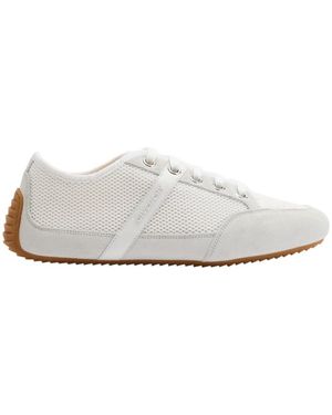 Givenchy Panelled Mesh-Knit Trainers - White