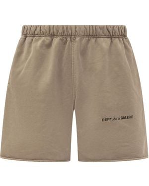 GALLERY DEPT. French Logo Shorts - Natural
