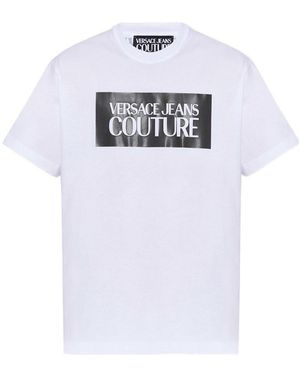 Versace Jeans Couture Logo-Print T-Shirt - White