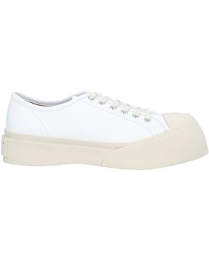 Marni Solid Color Sneakers - White