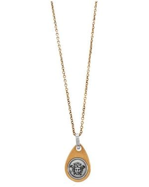 Versace Medusa Necklace - Metallic