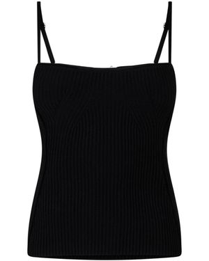 Jacquemus Sleeveless Camisole - Black