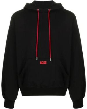 Gcds Logo Hooded Jumper - Black