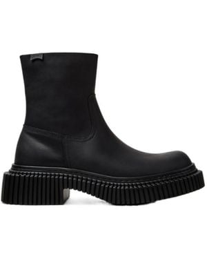 Camper Pix Berlin Ankle Boots - Black