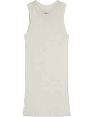 Phoebe Philo Ribbed Vest - White
