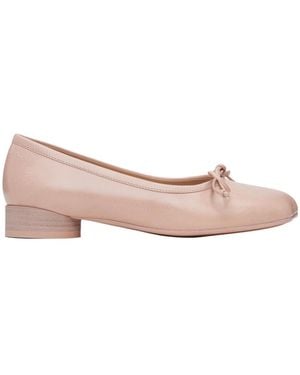 MM6 by Maison Margiela Bow Block-Heel Court Shoes - Pink